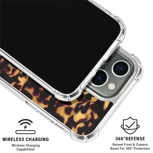 Tortoise Shell iPhone 16 Pro Max Clear Case